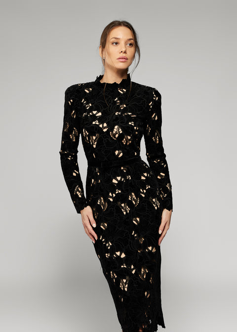 Lace Midi Dress