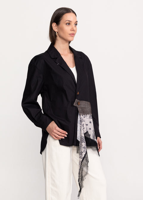 Poplin Blazer