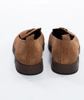 Loafers camel cu detaliu metalic - Annalafaet