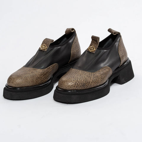 Pantofi slip-on din piele naturală