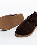 Loafers derby maro închis cu șiret - Annalafaet