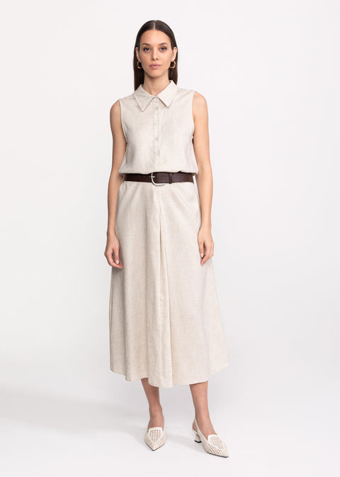 Rochie midi din in