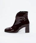 Botine Glamour din Piele Naturală Lăcuită
