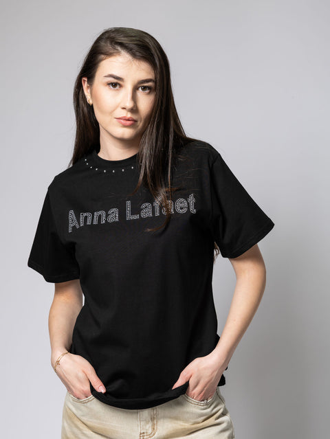 Cotton T-Shirt with Snap Buttons