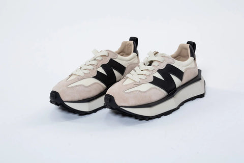 Adidași din Piele Întoarsă Bej - Eleganță Urbană