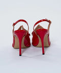 Pantofi din piele lăcuită cu toc înalt de 11 cm – puterea eleganței autentice