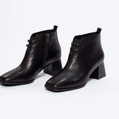 Botine Elegante din Piele Naturală