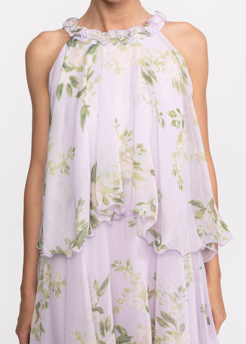Rochie Midi vaporoasa cu croiala ampla
