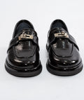 Loafers damă din piele naturală lăcuită