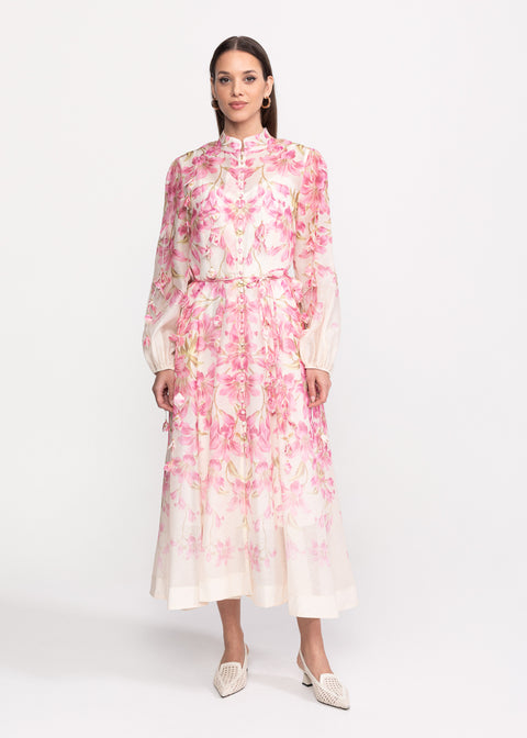 Rochie Midi cu imprimeu floral