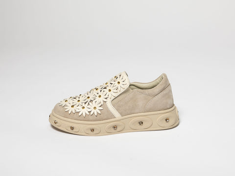 Casual Shoes with Floral Design