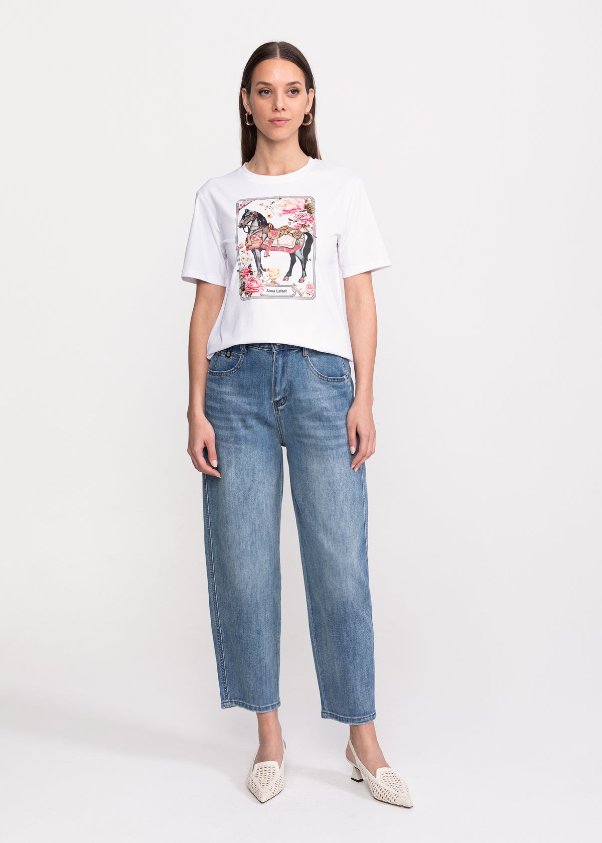 Tricou cu imprimeu Horse