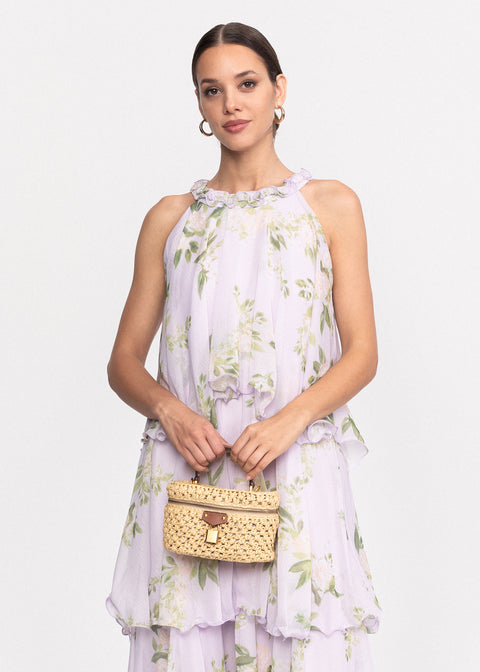 Rochie Midi vaporoasa cu croiala ampla