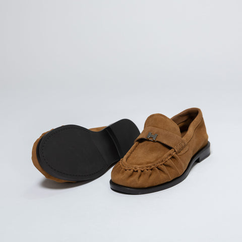 Natural Leather Loafers