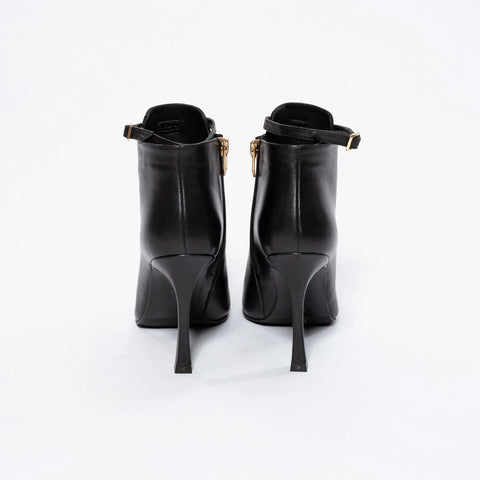 Botine Duet de Texturi din Piele Naturală și Suede