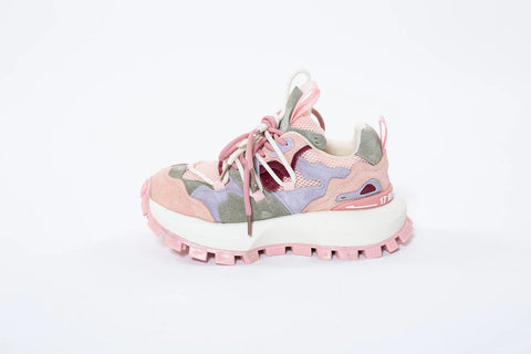 Adidași din Piele Naturală Multicolor - Explozie de Stil