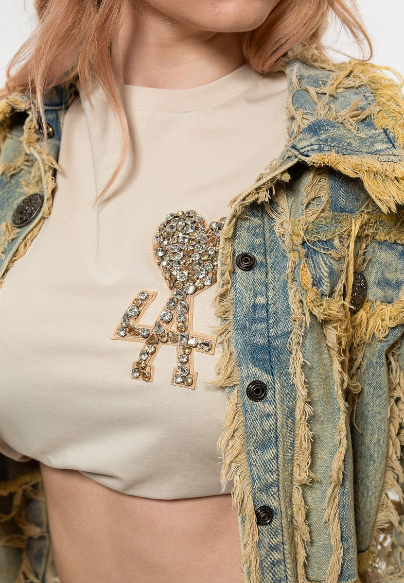 Jachetă din Denim cu Franjuri – Stil Bohem și Confident-4